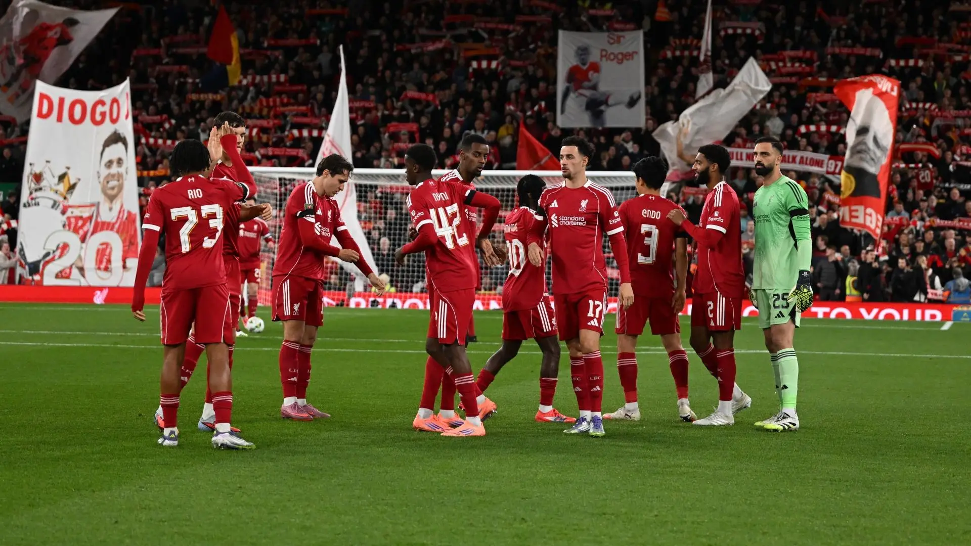 Who was Liverpool's Carlsberg Player of the Match against Southampton?