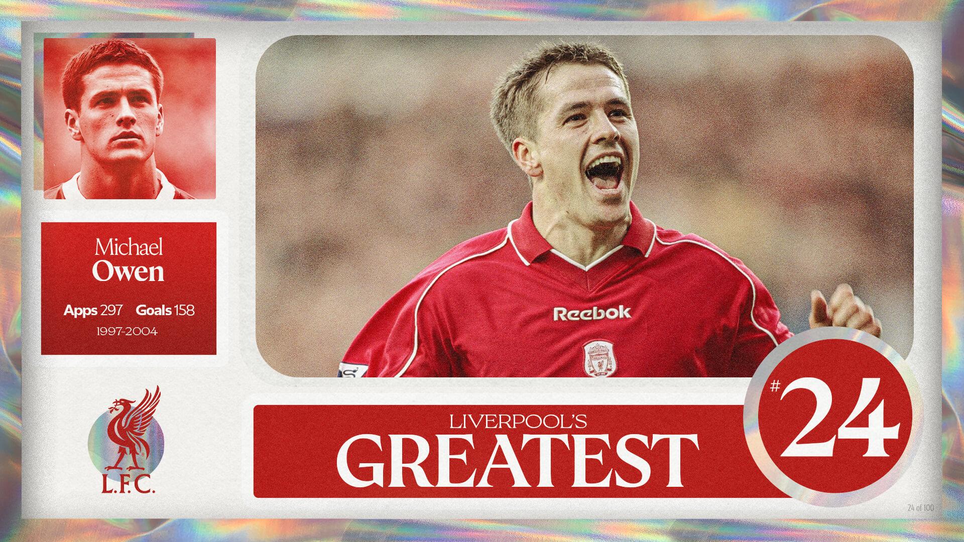Liverpool's Greatest - No.24: Michael Owen