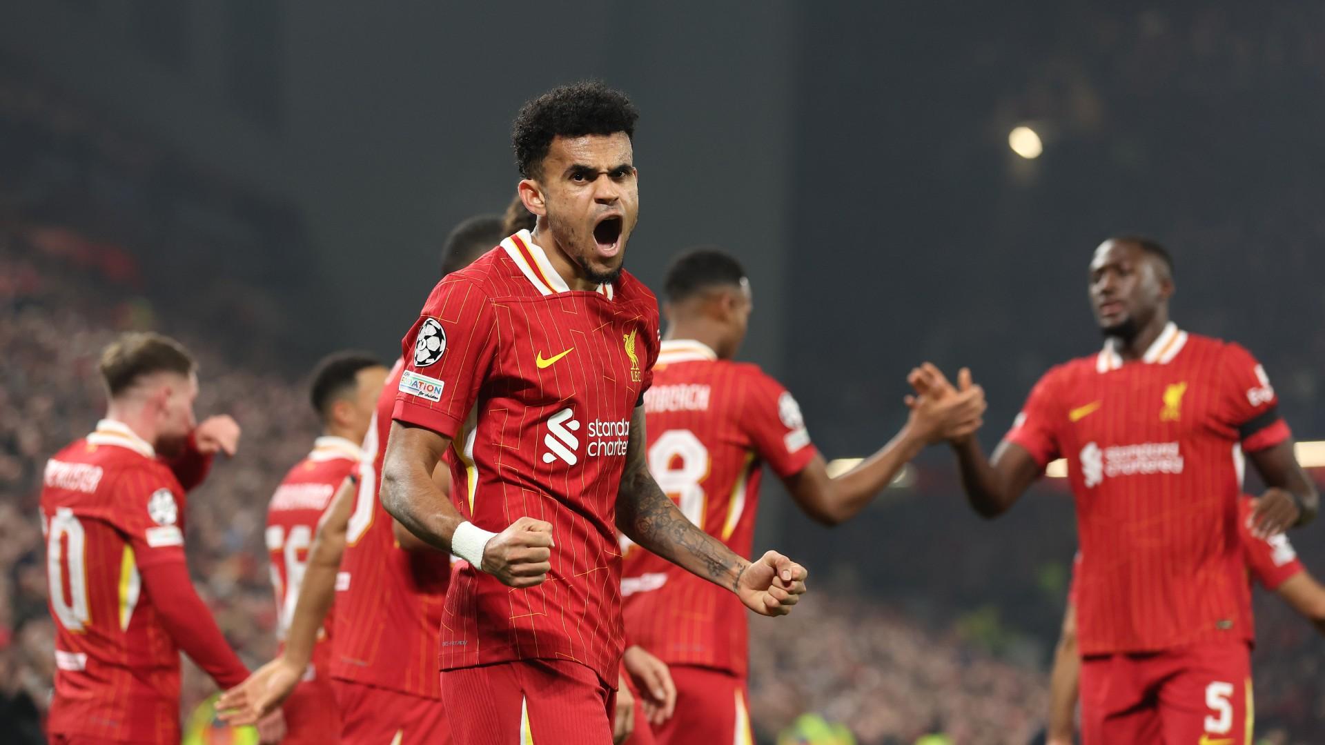 Luis Diaz hits hat-trick as Liverpool beat Bayer Leverkusen 4-0 in Champions League