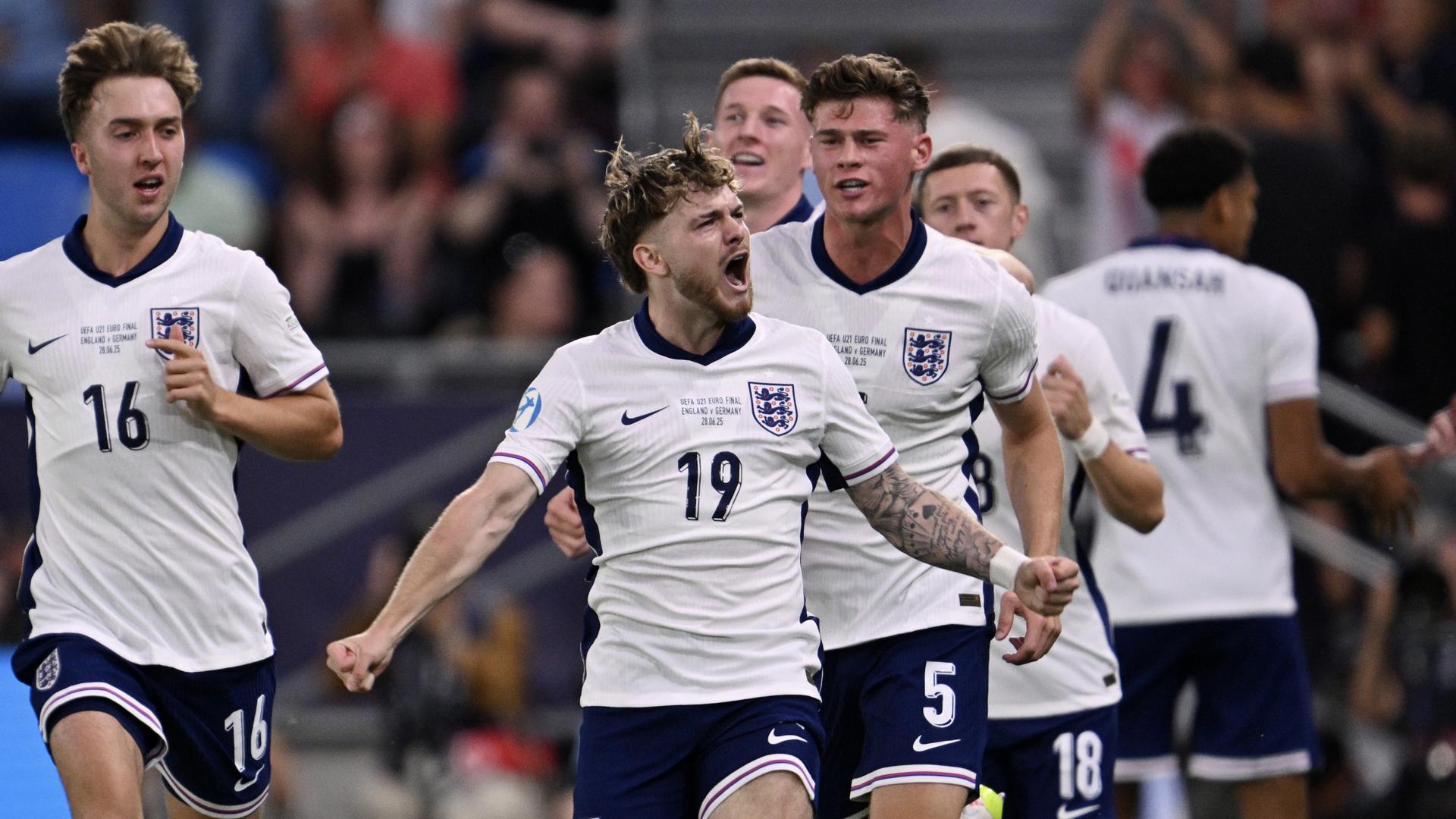 Elliott scores and Morton assists winner as England lift U21 Euros again