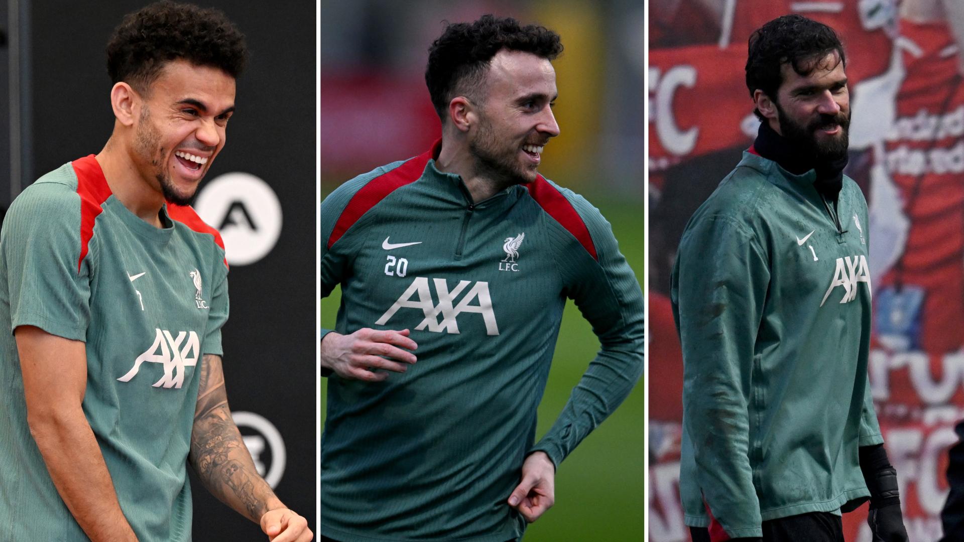 49 training photos: Liverpool prepare for last league trip to Goodison Park