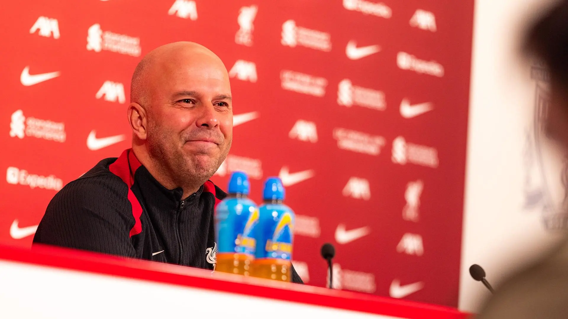 On demand: Watch Arne Slot's pre-Brentford press conference