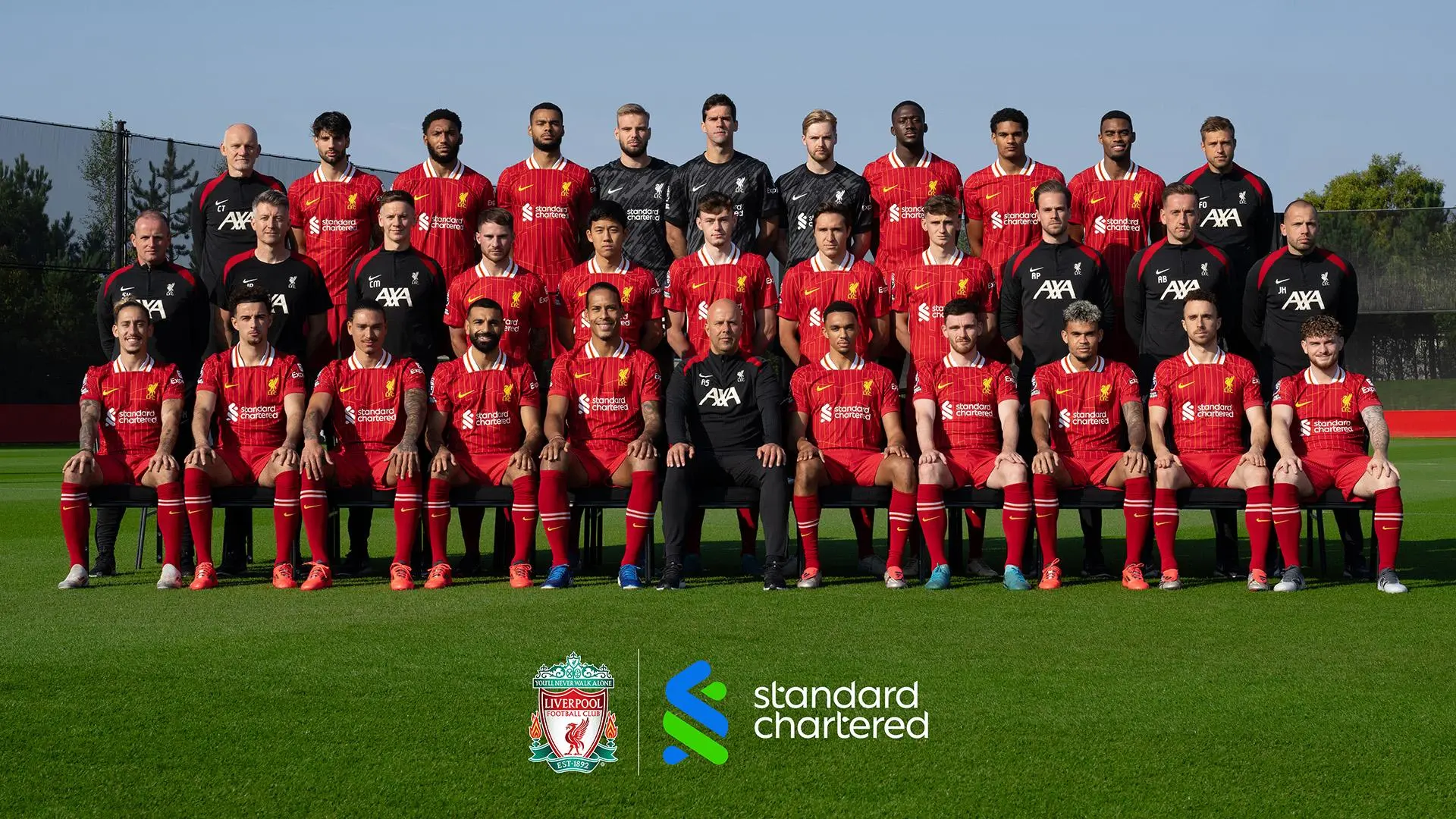Liverpool's 2024-25 squad photo released