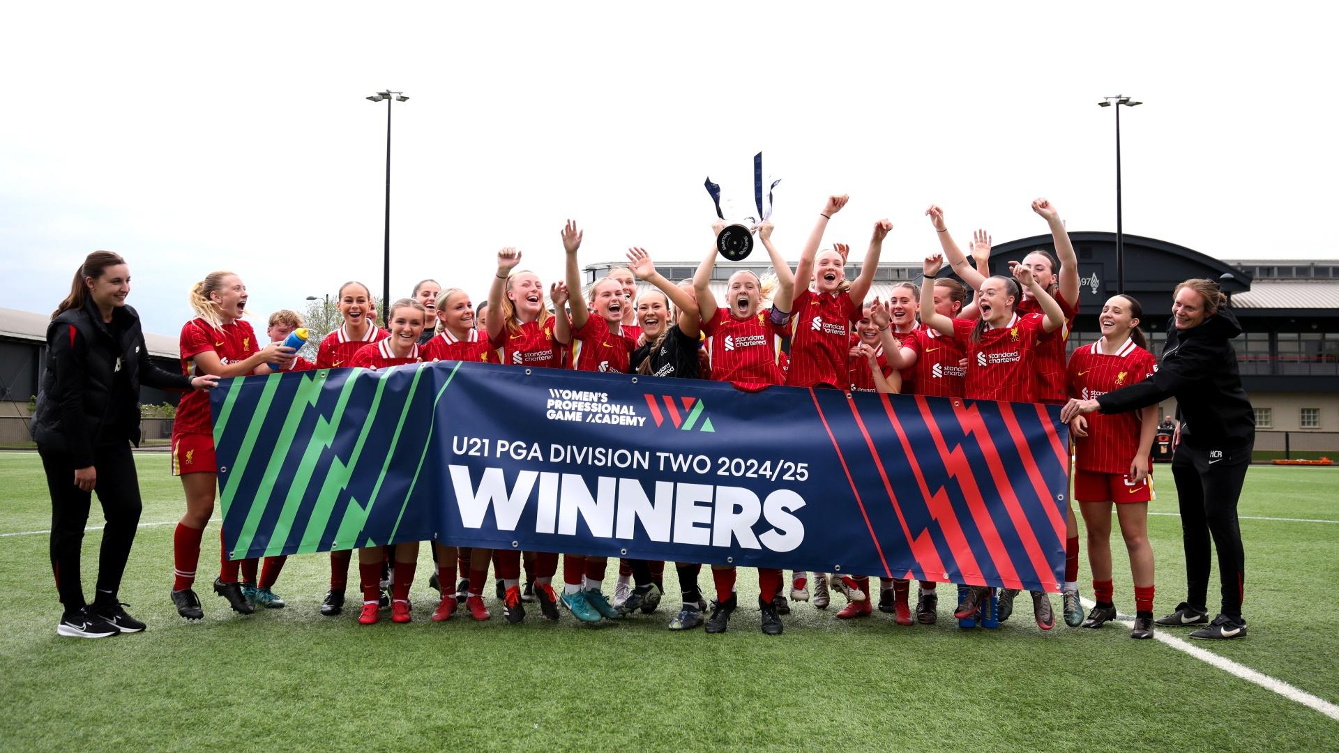 LFC Women U21s crowned champions after win over Sheffield United