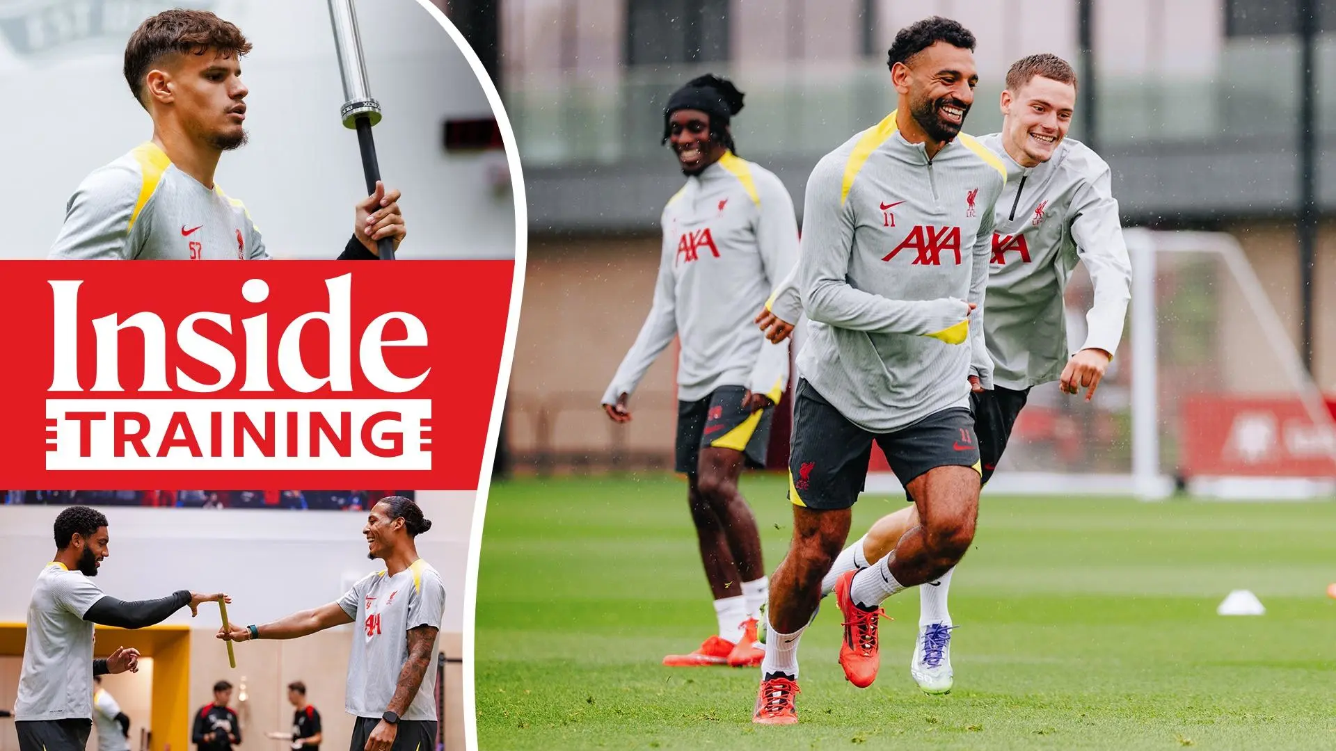 Inside Training: New signings involved in gym work and small-sided games