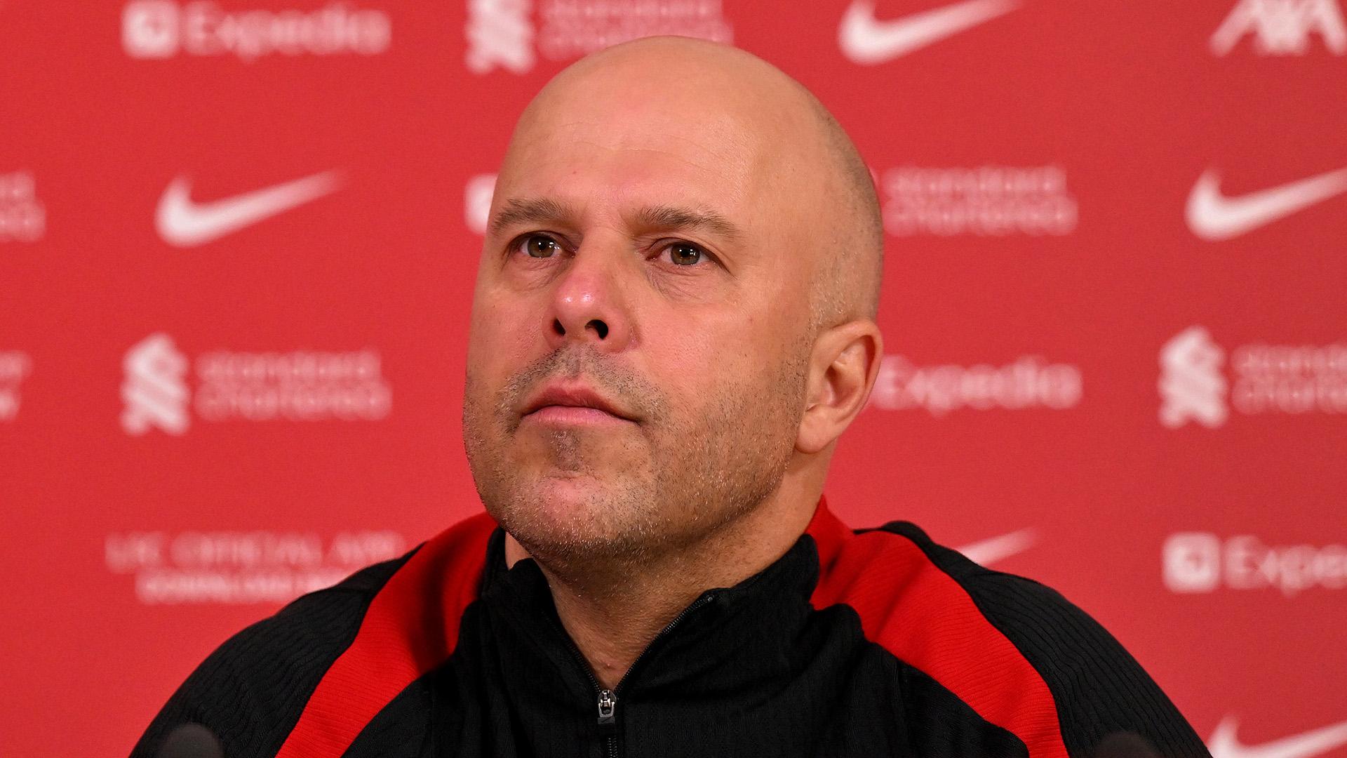 Friday: Watch Arne Slot's pre-Arsenal press conference live