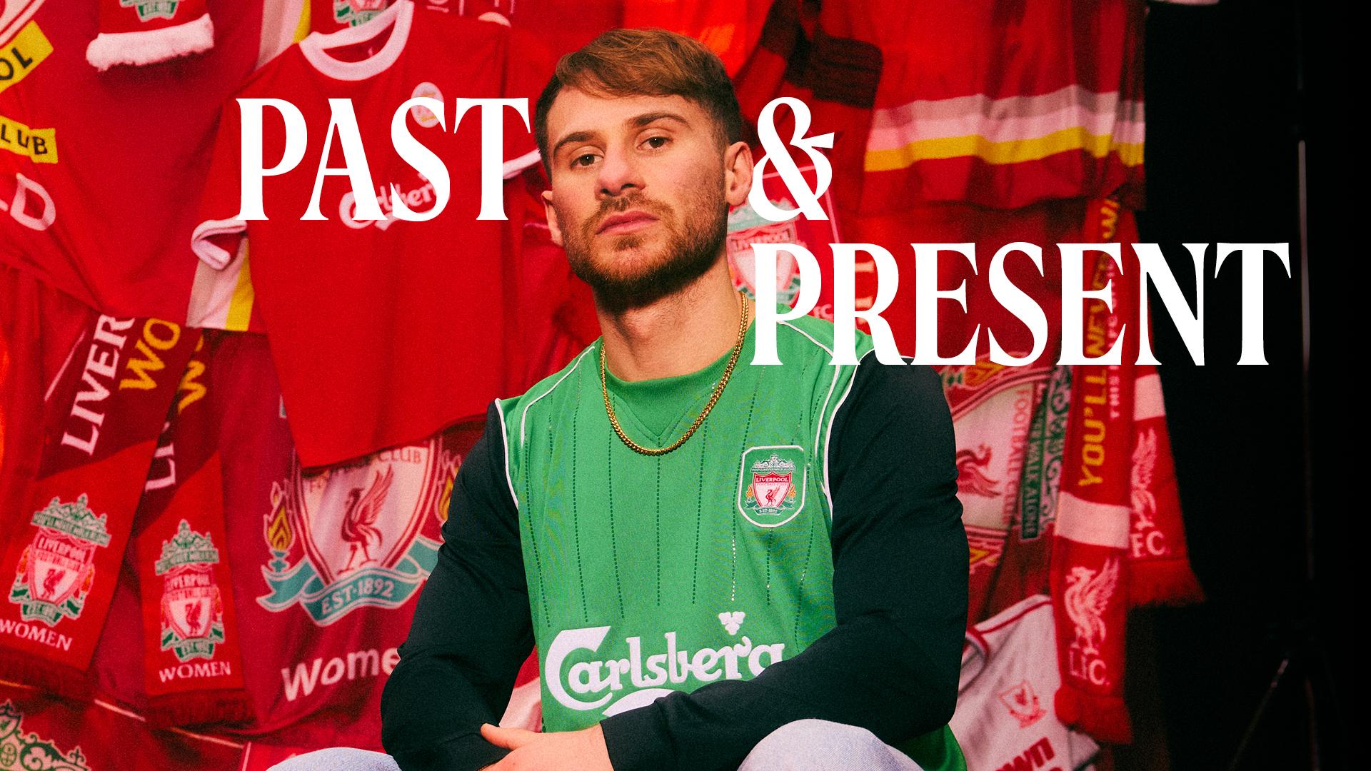Iconic and timeless - Reds stars model the LFC Retro collection