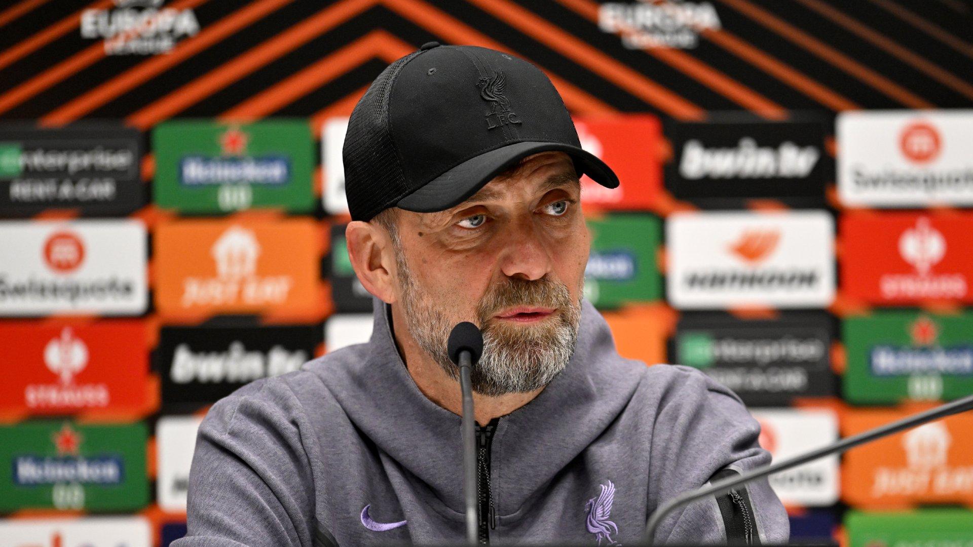 Jürgen Klopp: Let's play a really good game and see where it takes us