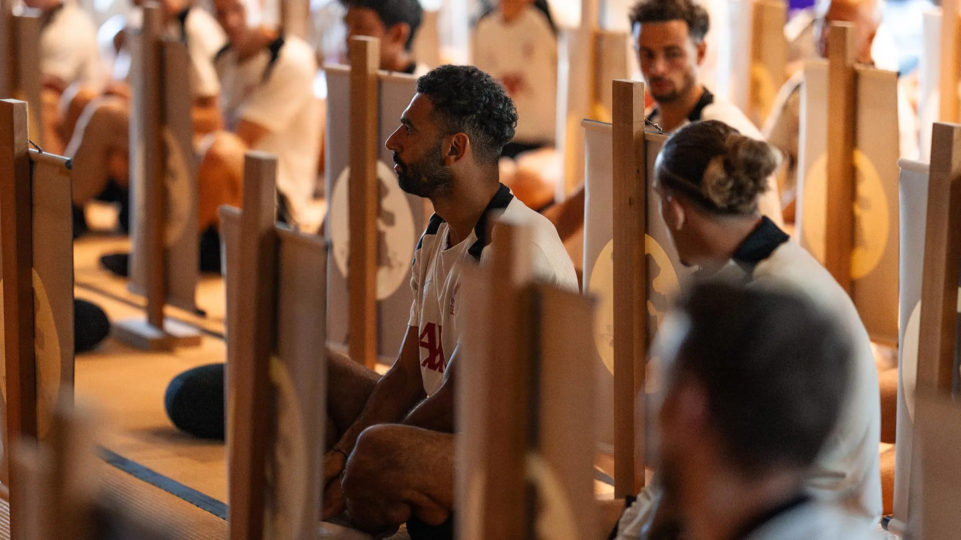 Gallery: A morning of meditation for Liverpool squad in Tokyo