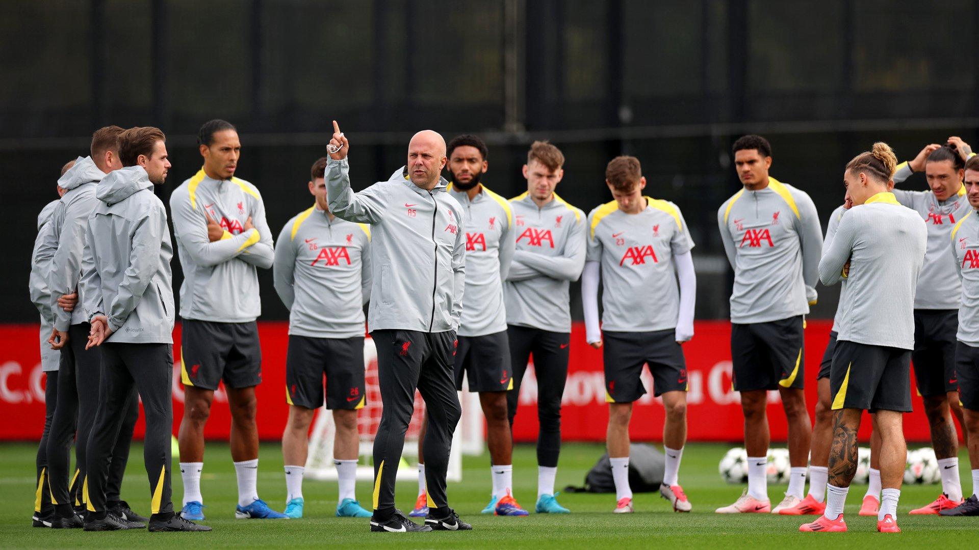 Liverpool v Bologna: Champions League team news