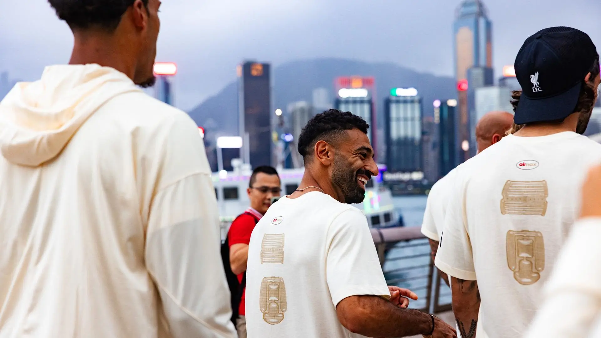 Gallery: Stretching session and team walk for Reds squad in Hong Kong