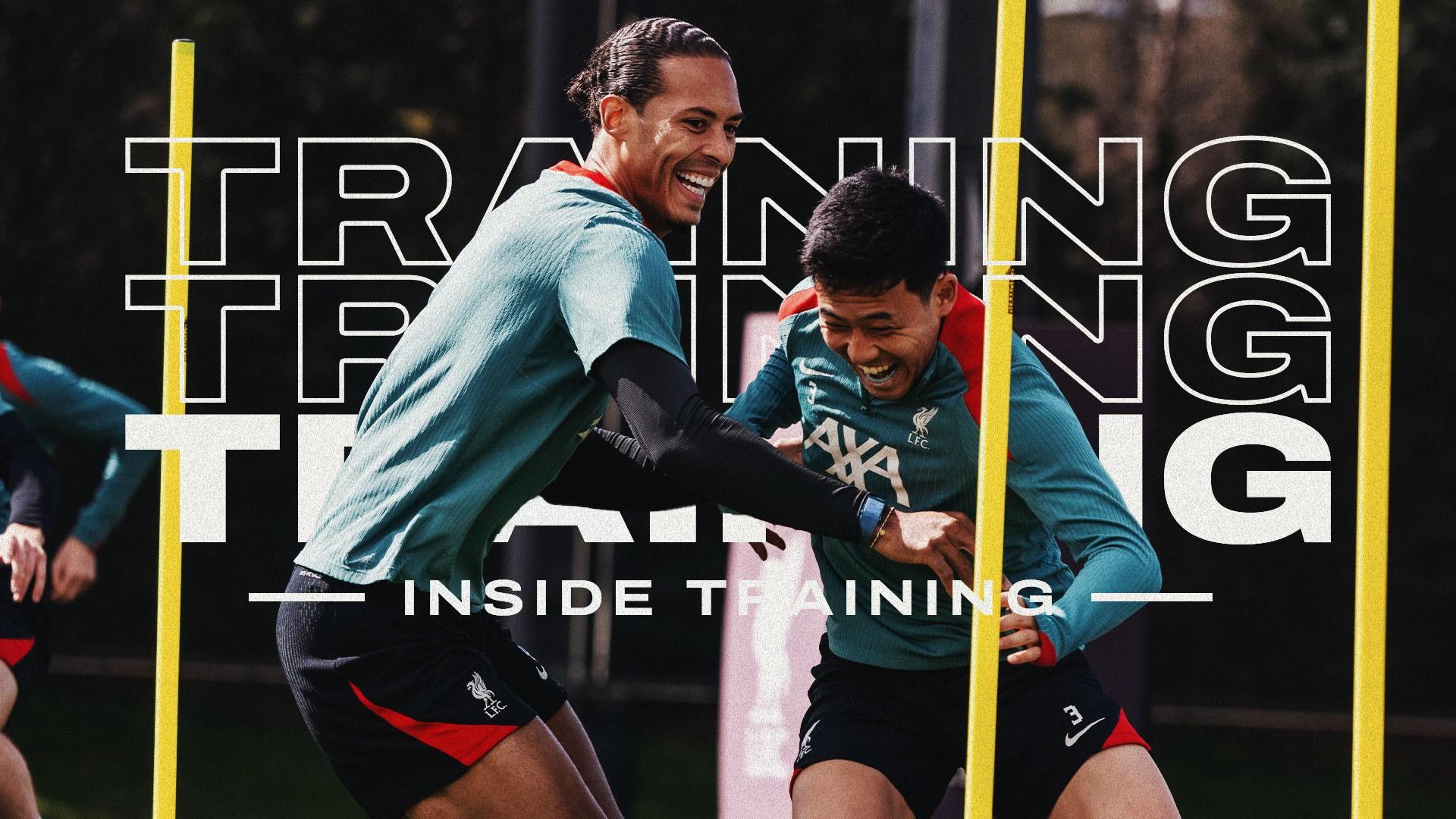 Inside Training: Gym work, shooting practice and more ahead of Brentford