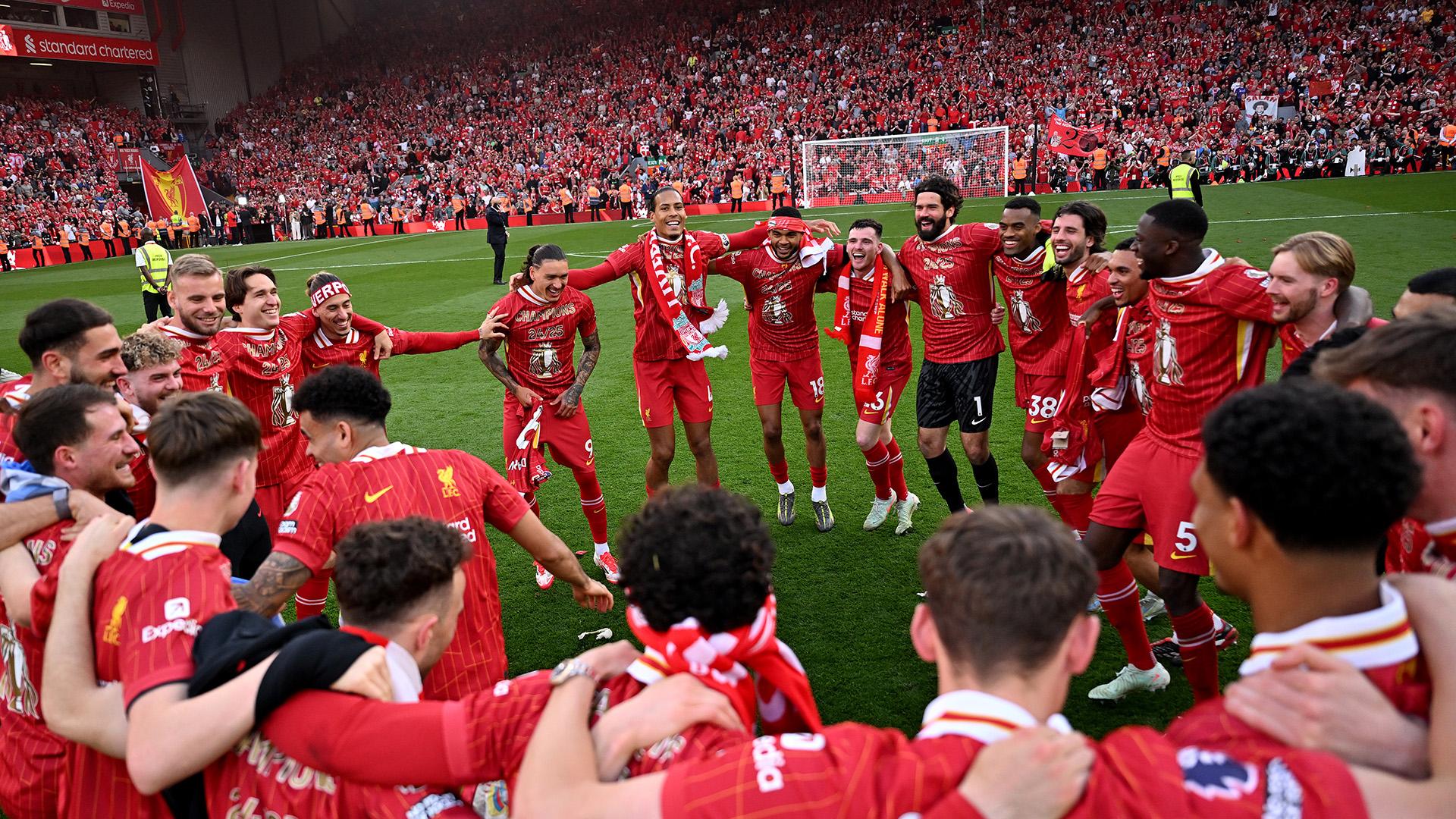 In numbers: 35 facts about Liverpool's Premier League title triumph