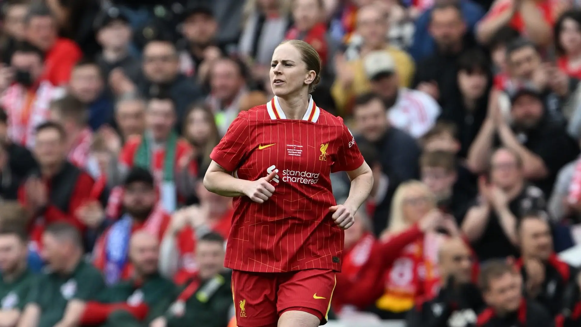 'A moment I won't forget' - Natasha Dowie on making history during LFC Legends win