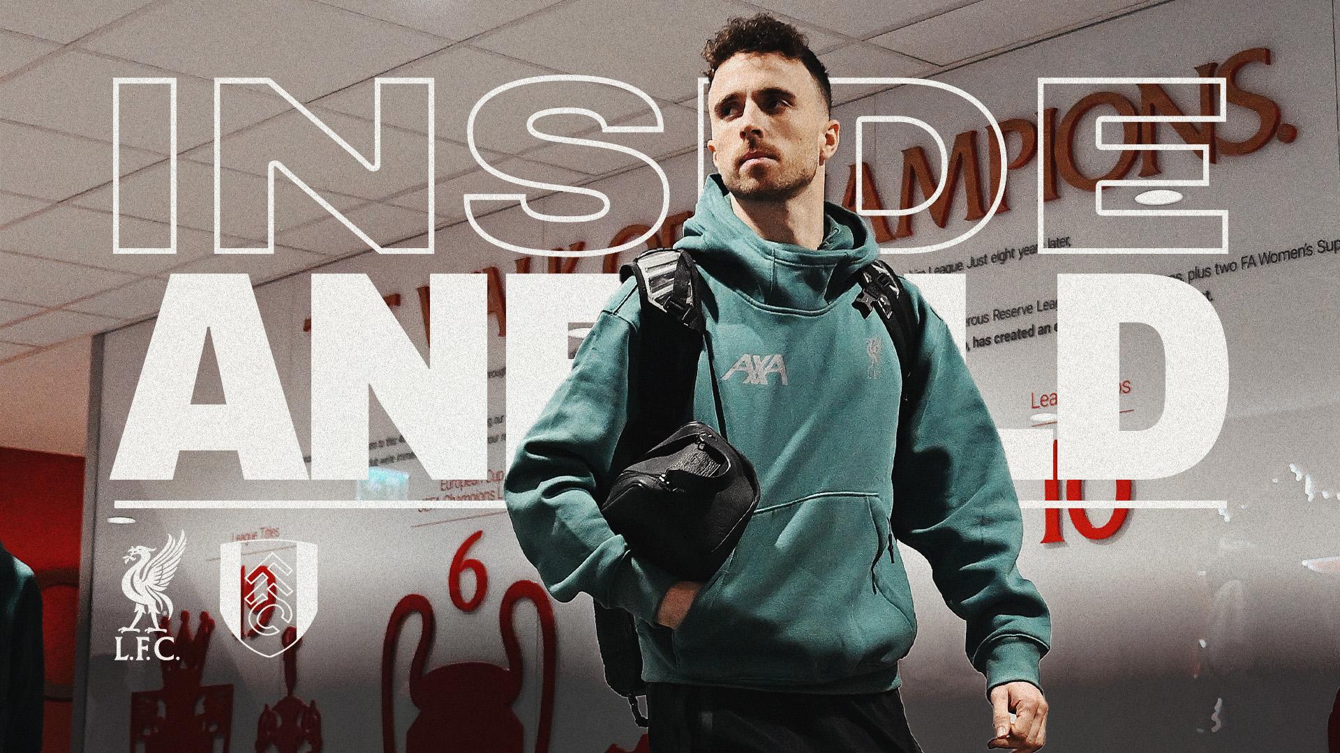 Inside Anfield: Tunnel cam and unseen footage of Liverpool 2-2 Fulham