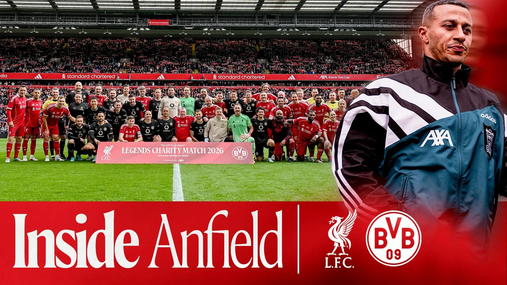 Inside Anfield: Behind the scenes of LFC Legends' clash with Borussia Dortmund