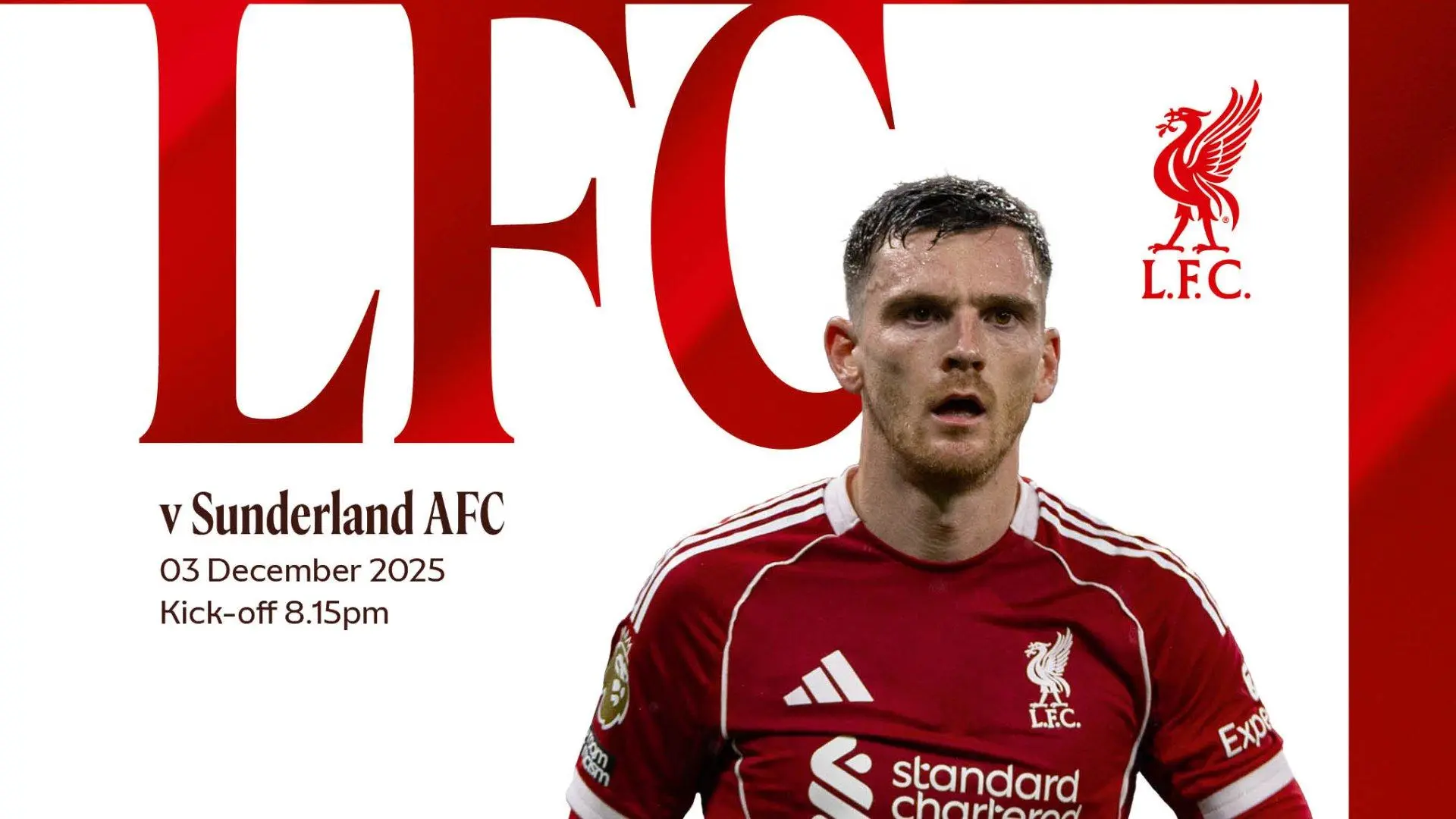 Get your Liverpool v Sunderland matchday programme
