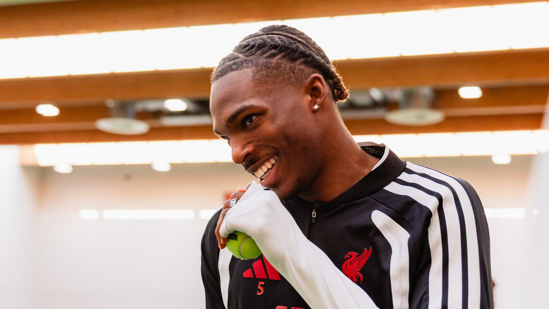 Photos: Liverpool's gym session ahead of Ipswich trip