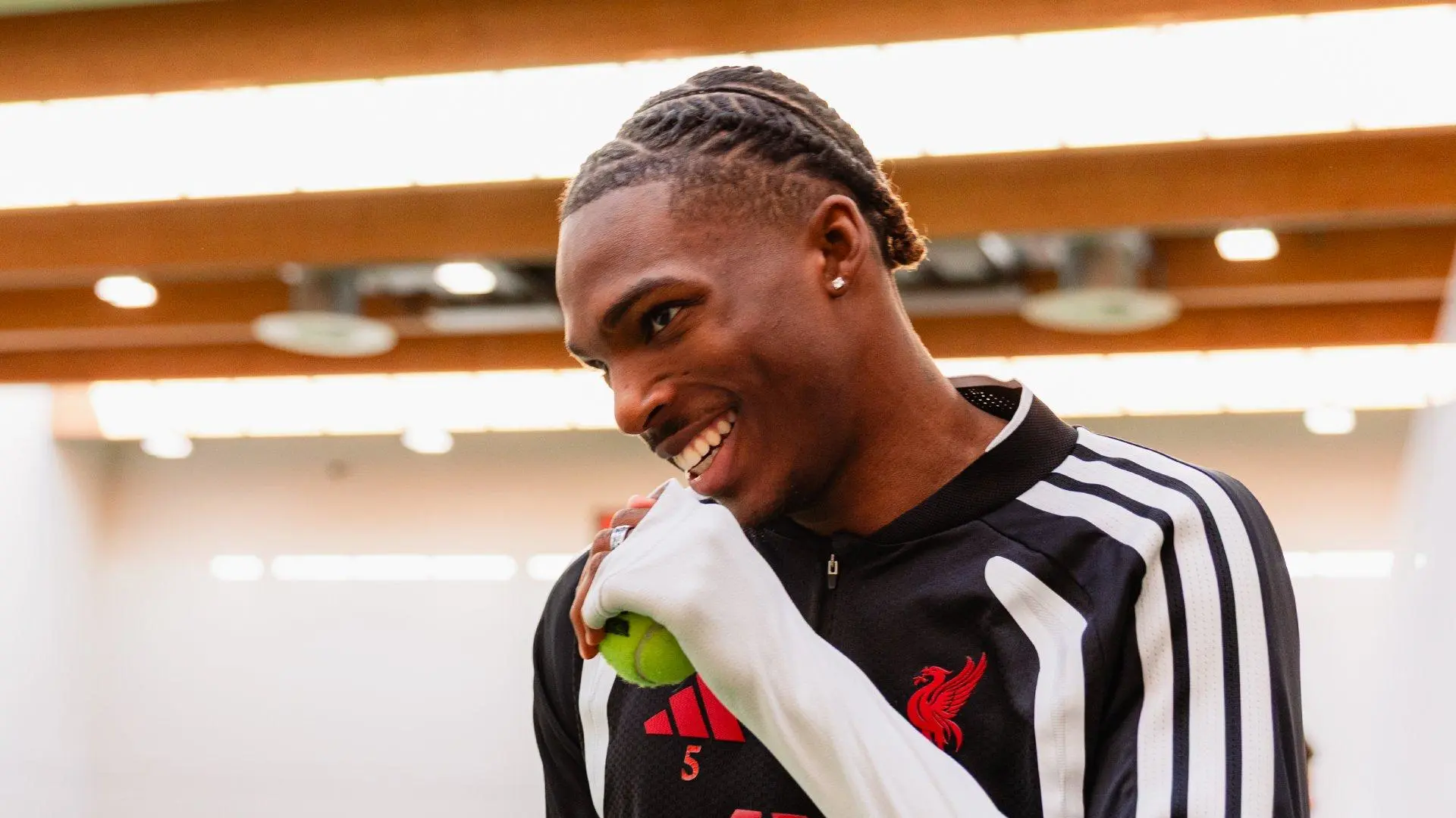 Photos: Liverpool's gym session ahead of Ipswich trip