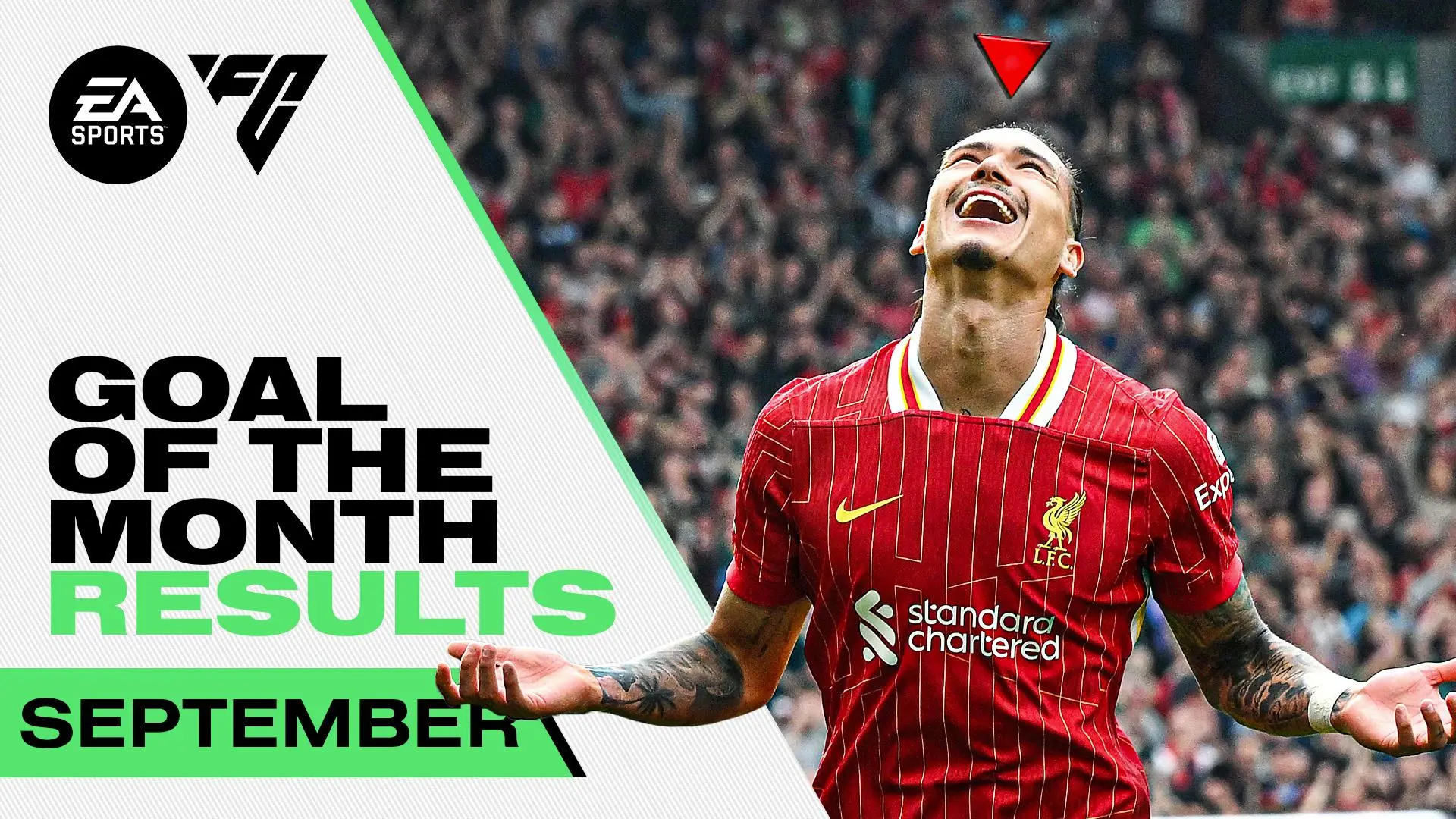 Darwin Nunez's Bournemouth curler wins Liverpool's Goal of the Month