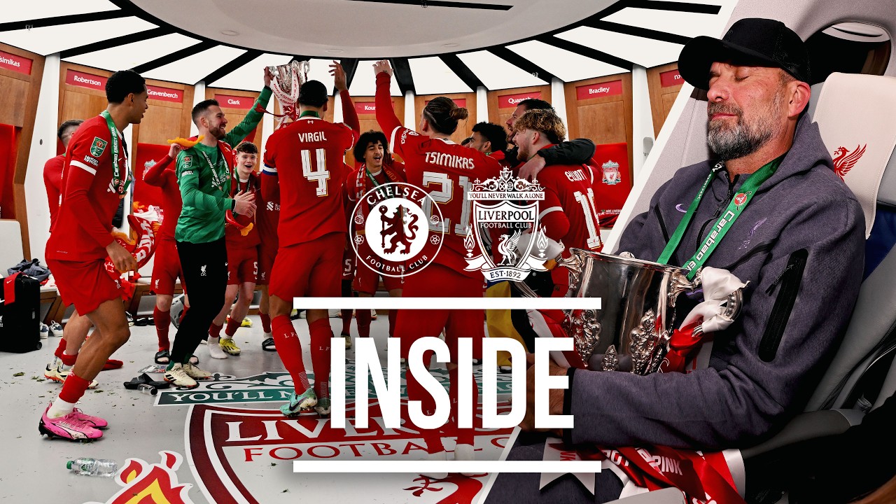 Inside Wembley - 2024 Carabao Cup final