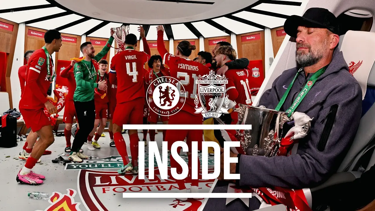Inside Wembley - 2024 Carabao Cup final