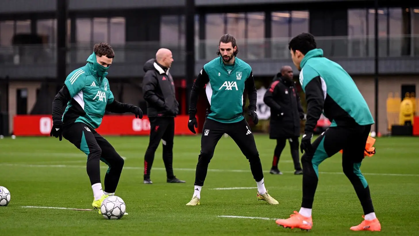 Training gallery: Liverpool's work ahead of UCL meeting with Qarabag