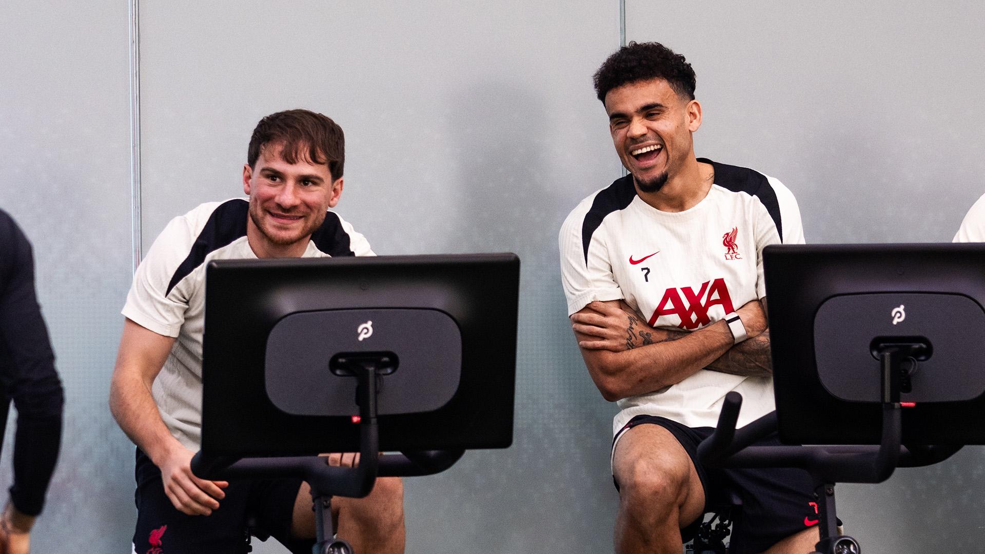 Recovery session photos: Liverpool back at AXA Training Centre after Merseyside derby win