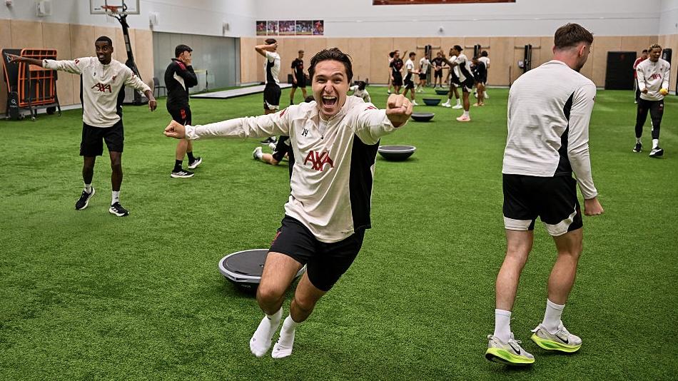Inside Training: Spikeball battle and derby build-up for Reds on Friday