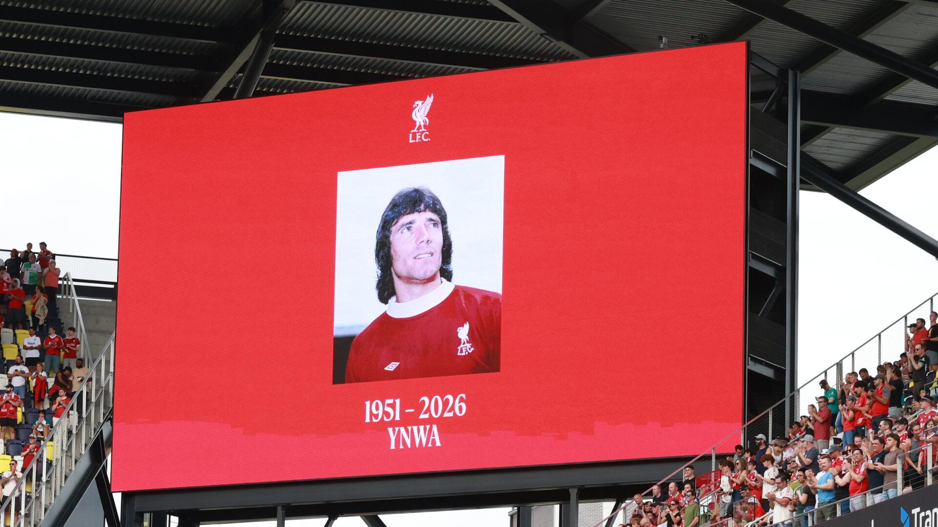 Respects paid to Kevin Keegan at Liverpool friendly with Sunderland