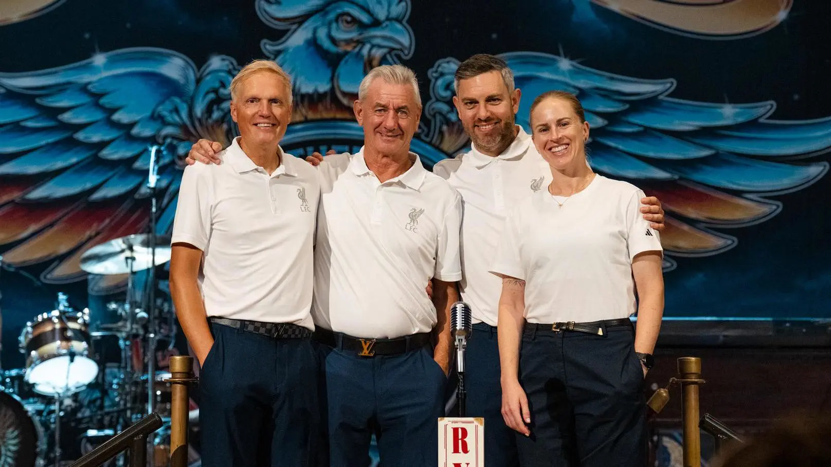 Photos: Liverpool FC ambassadors Ian Rush and Natasha Dowie visit Ryman Auditorium