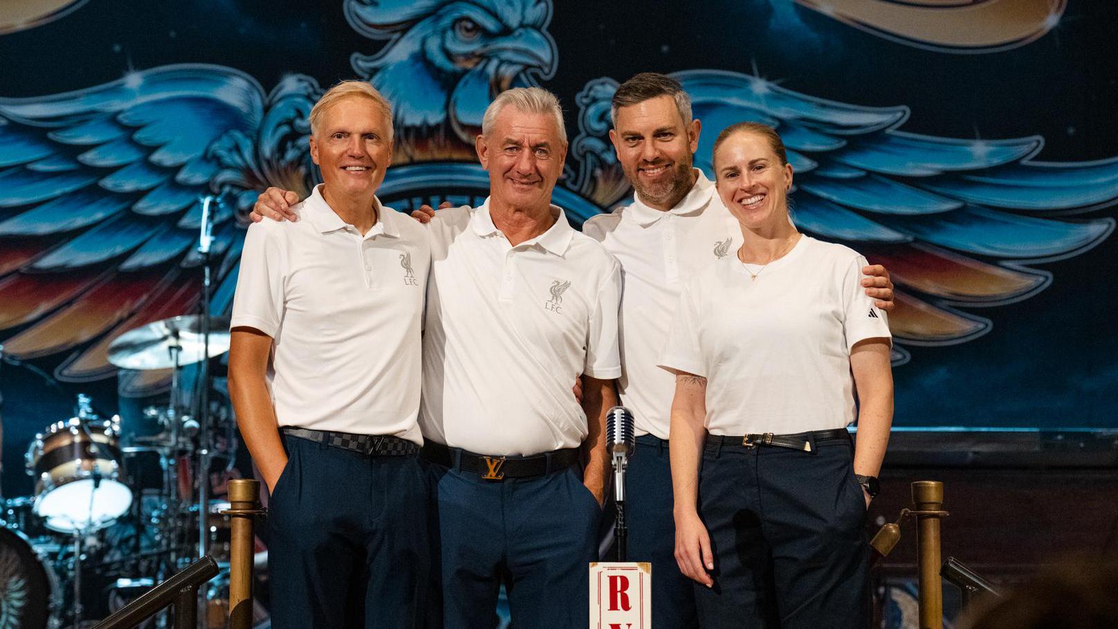 Photos: Liverpool FC ambassadors Ian Rush and Natasha Dowie visit Ryman Auditorium