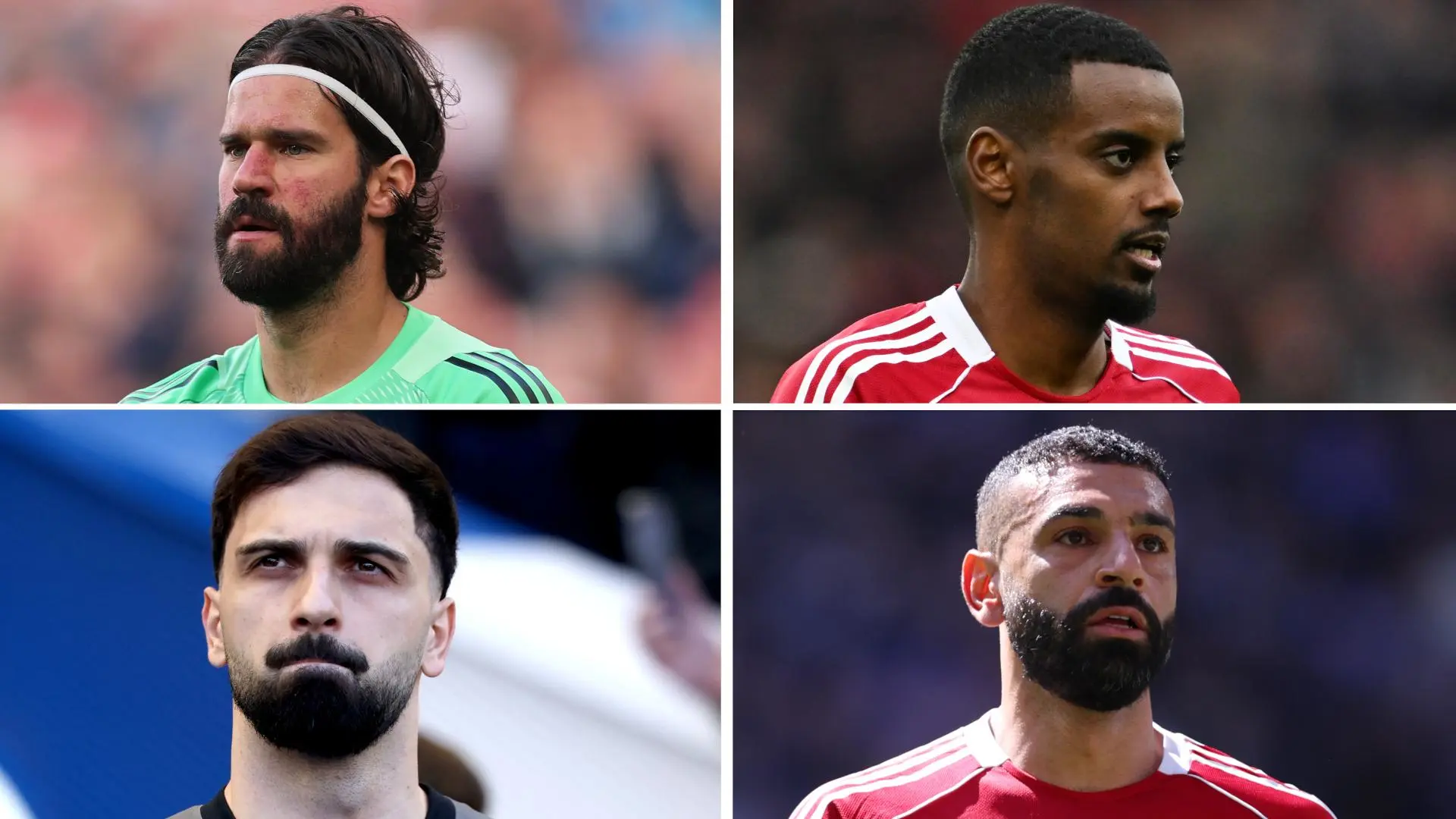 Injury update: Alisson, Isak, Mamardashvili, Salah and more