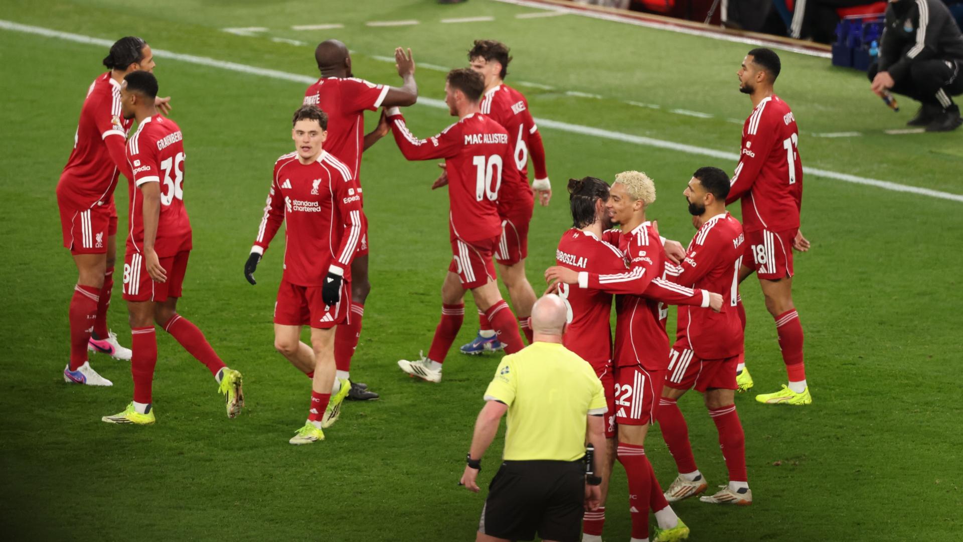 Who was Liverpool's Player of the Match against Newcastle?