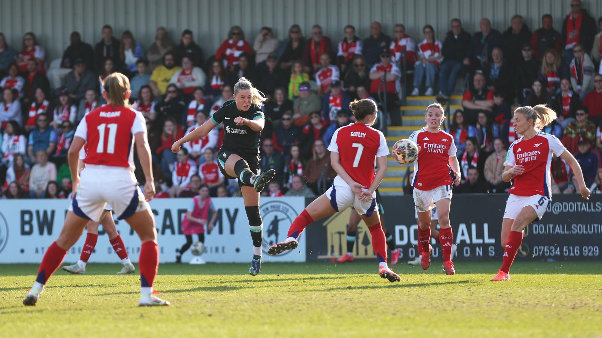 WSL: Eight stats to know ahead of Arsenal v Liverpool