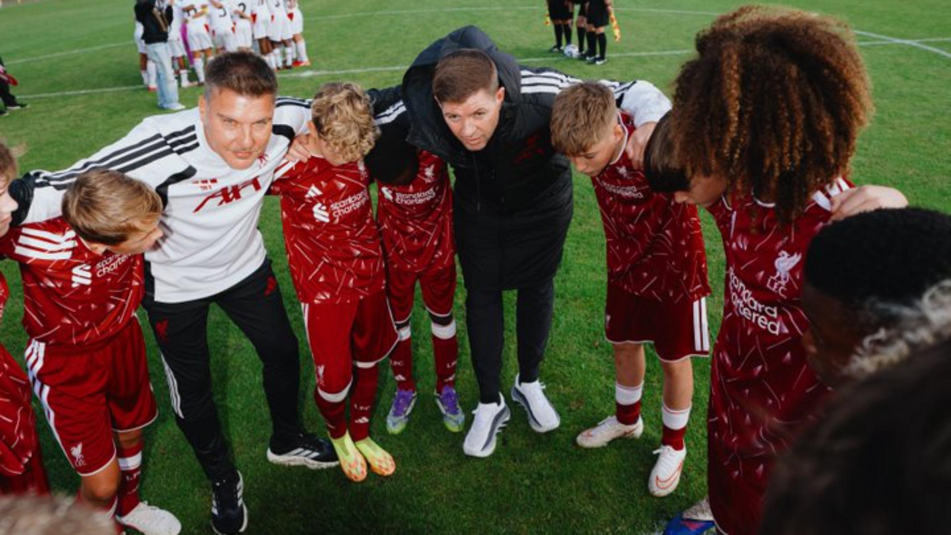Academy column: How Virgil van Dijk and Steven Gerrard inspired Liverpool's U13s