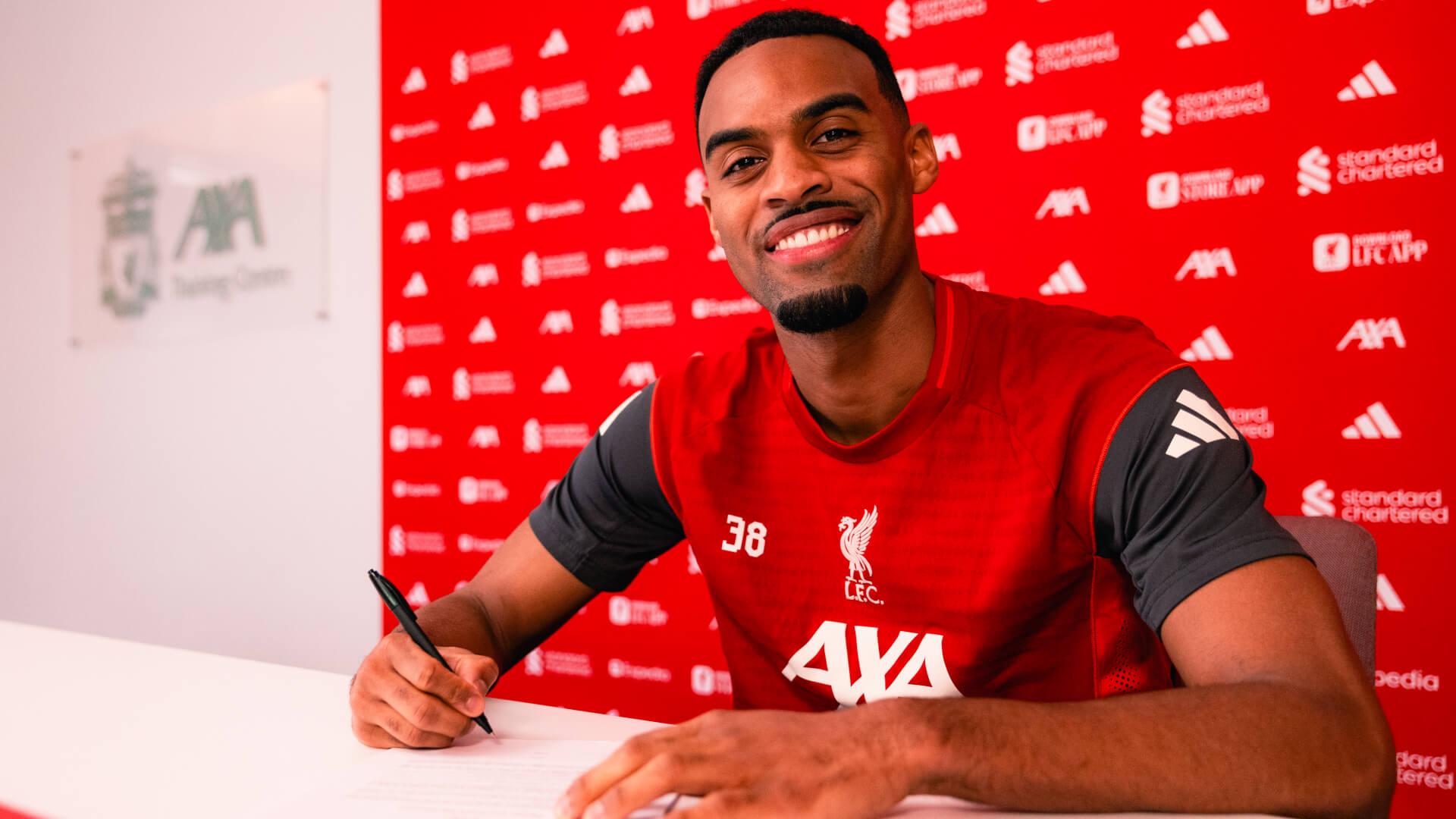 Ryan Gravenberch signs new long-term Liverpool contract