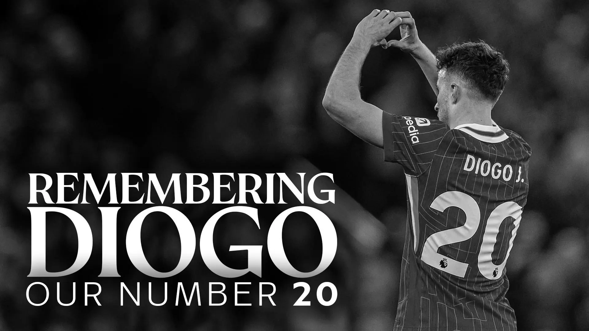 6pm BST: Watch 'Remembering Diogo: Our Number 20' - a special tribute