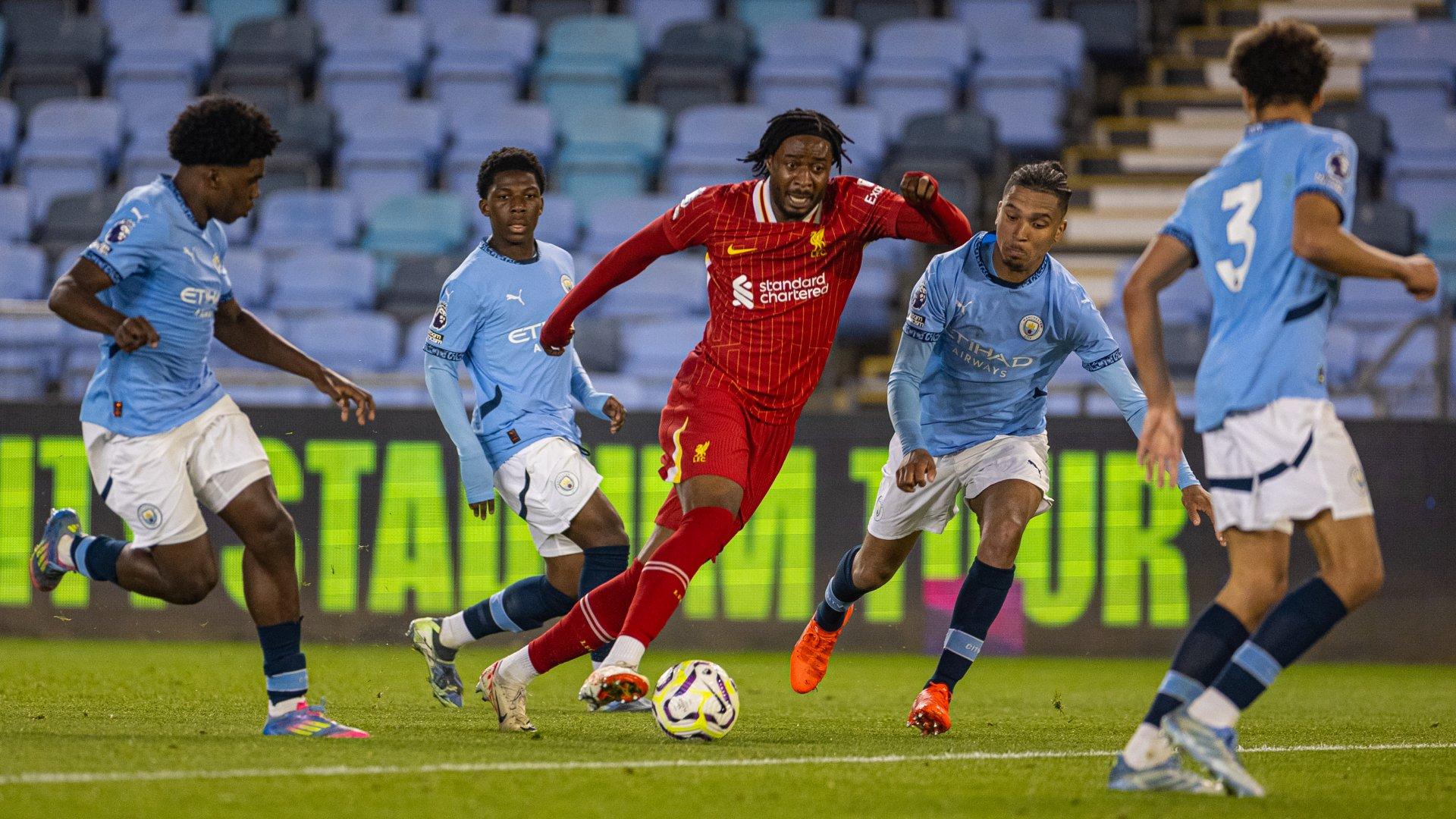 U21s match report: Liverpool lose to Man City after extra-time in PL2 play-off tie