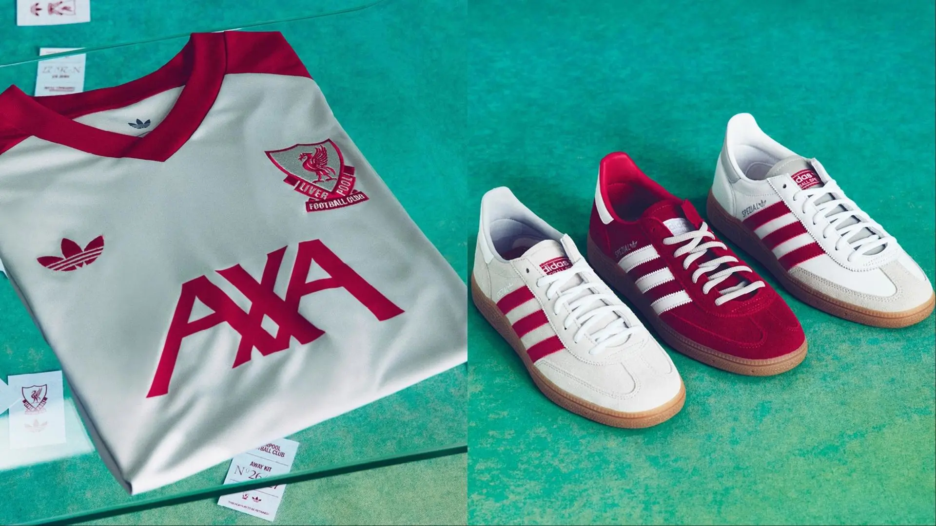 LFC and adidas launch away training kit, Spezial shoes and extra ranges