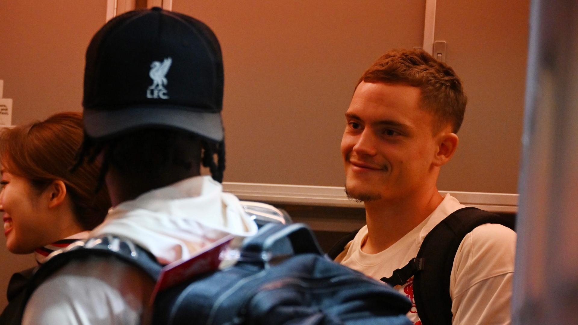 LFC tour diary: Elevator chats, old friends catch up and Japan arrival
