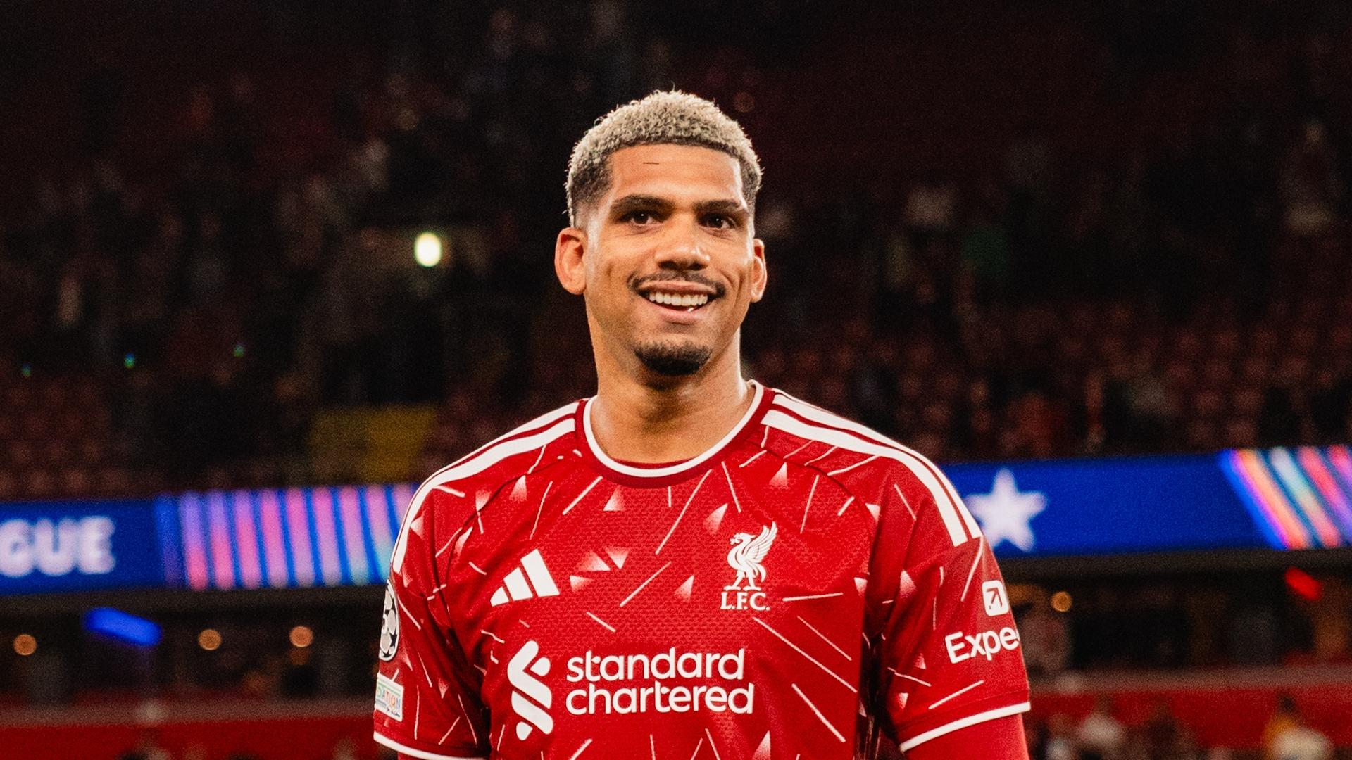 'I like Ronald Araujo's spirit and I'm very happy for him'