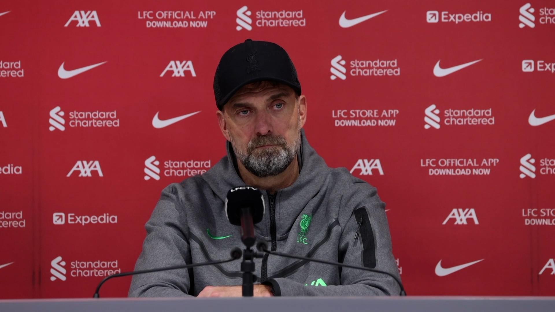 In full: Watch Jürgen Klopp's pre-Manchester United press conference