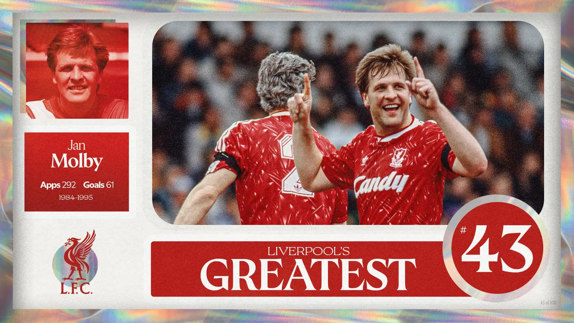 Liverpool's Greatest - No.43: Jan Molby
