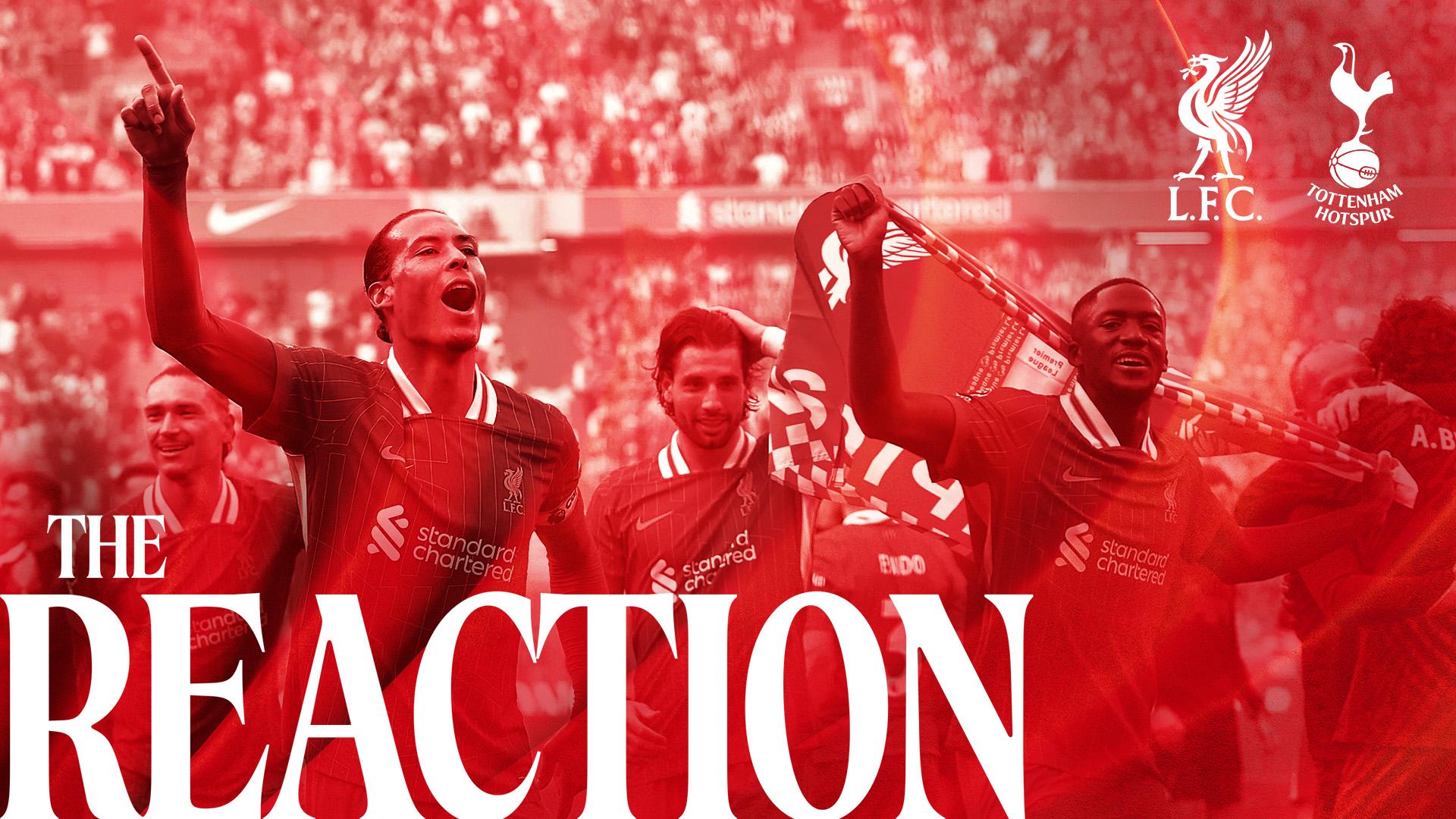 'The Reaction' podcast: Liverpool crowned Premier League champions
