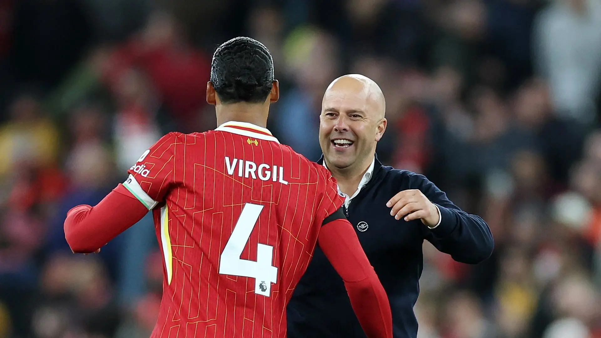 'It's almost difficult to describe' - Arne Slot on Virgil van Dijk's importance to Liverpool