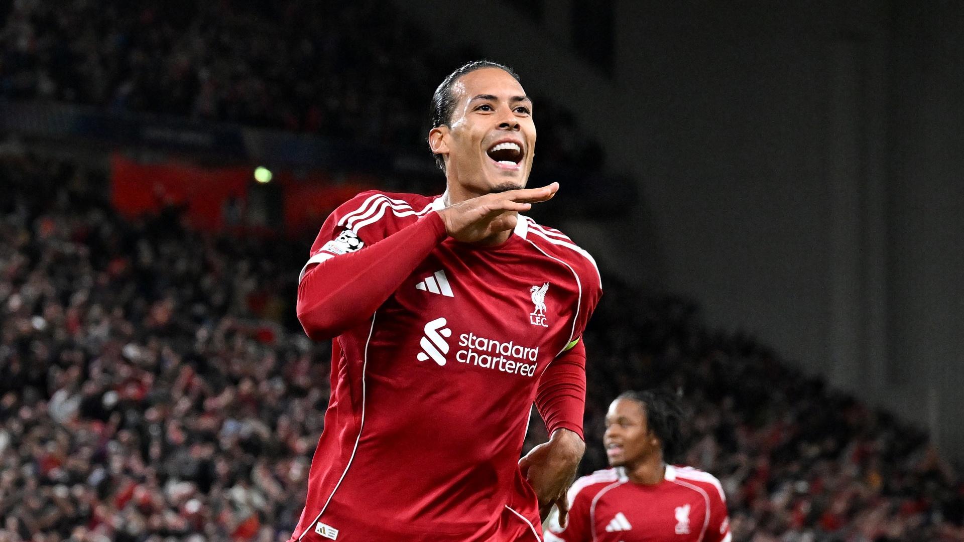 Virgil van Dijk: It was another great European night at Anfield