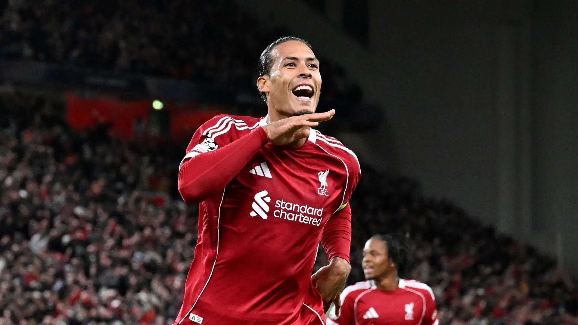 Virgil van Dijk: It was another great European night at Anfield