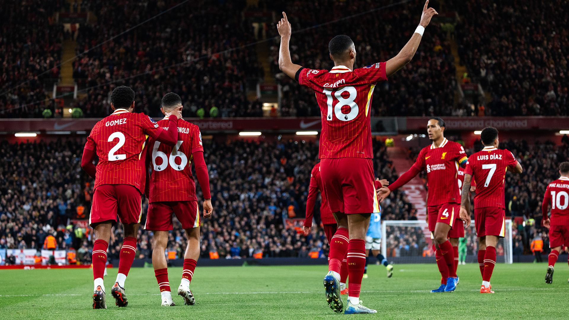 Liverpool 2-0 Manchester City: Watch free highlights