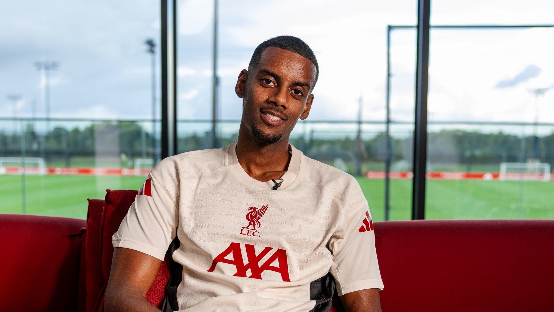 Alexander Isak Q&A: 'Hopefully we can share some amazing moments together'